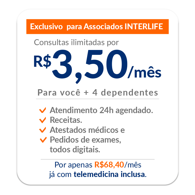 Plano adicional de telemedicina Interlife