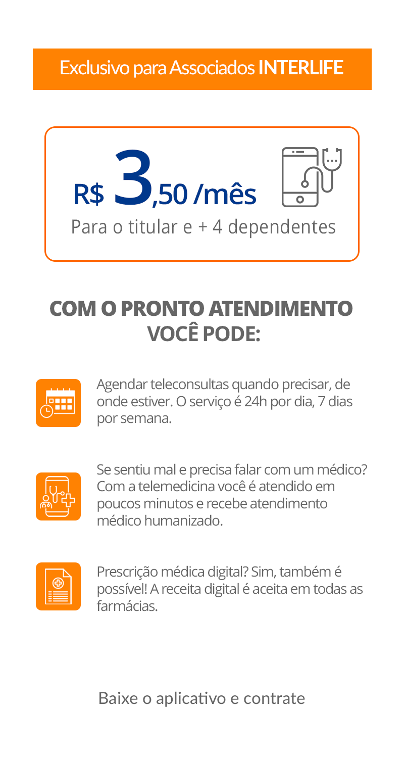 Valor da telemedicina Interlife