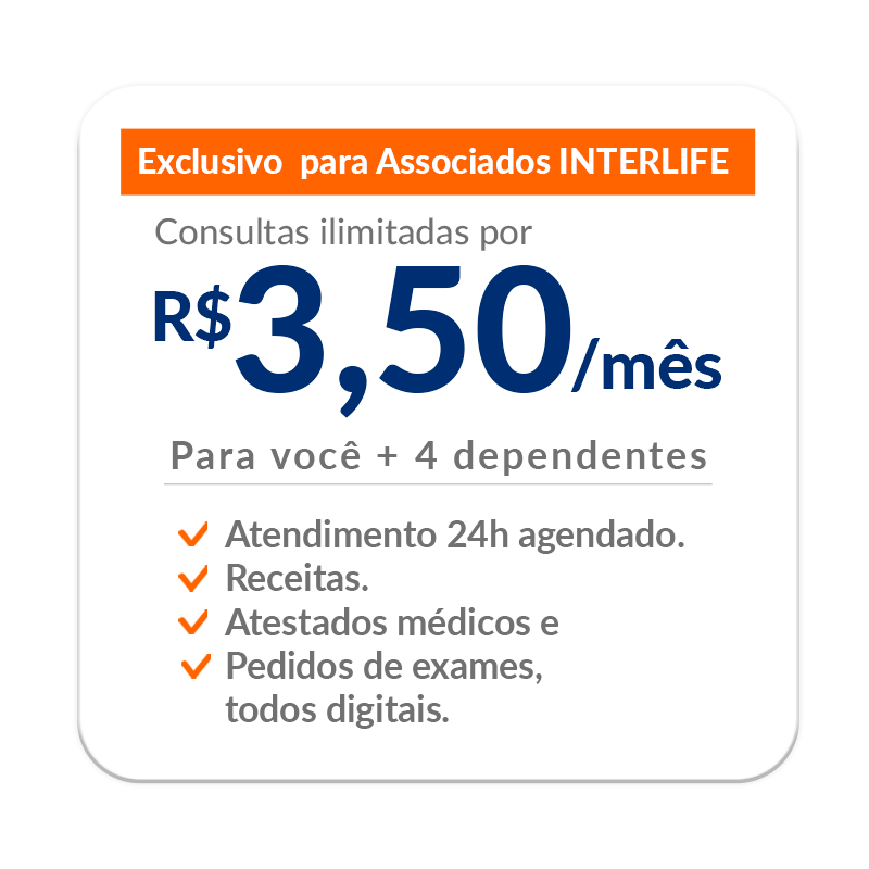 Valor da telemedicina Interlife